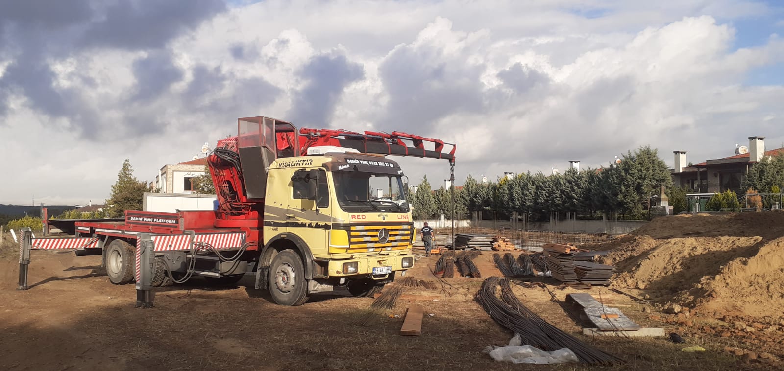 Çerkezköy fabrika taşıma ve hiyap vinç - 