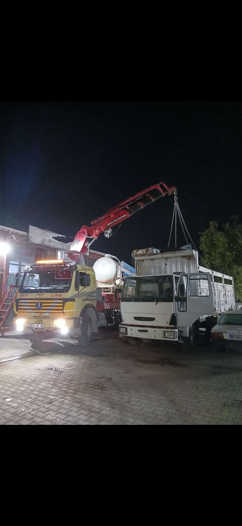 Çerkezköy fabrika taşıma ve hiyap vinç - 