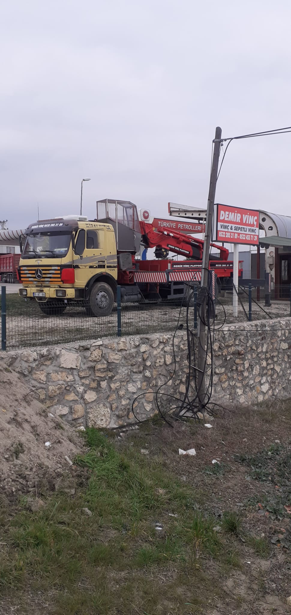 Çerkezköy fabrika taşıma ve hiyap vinç - 