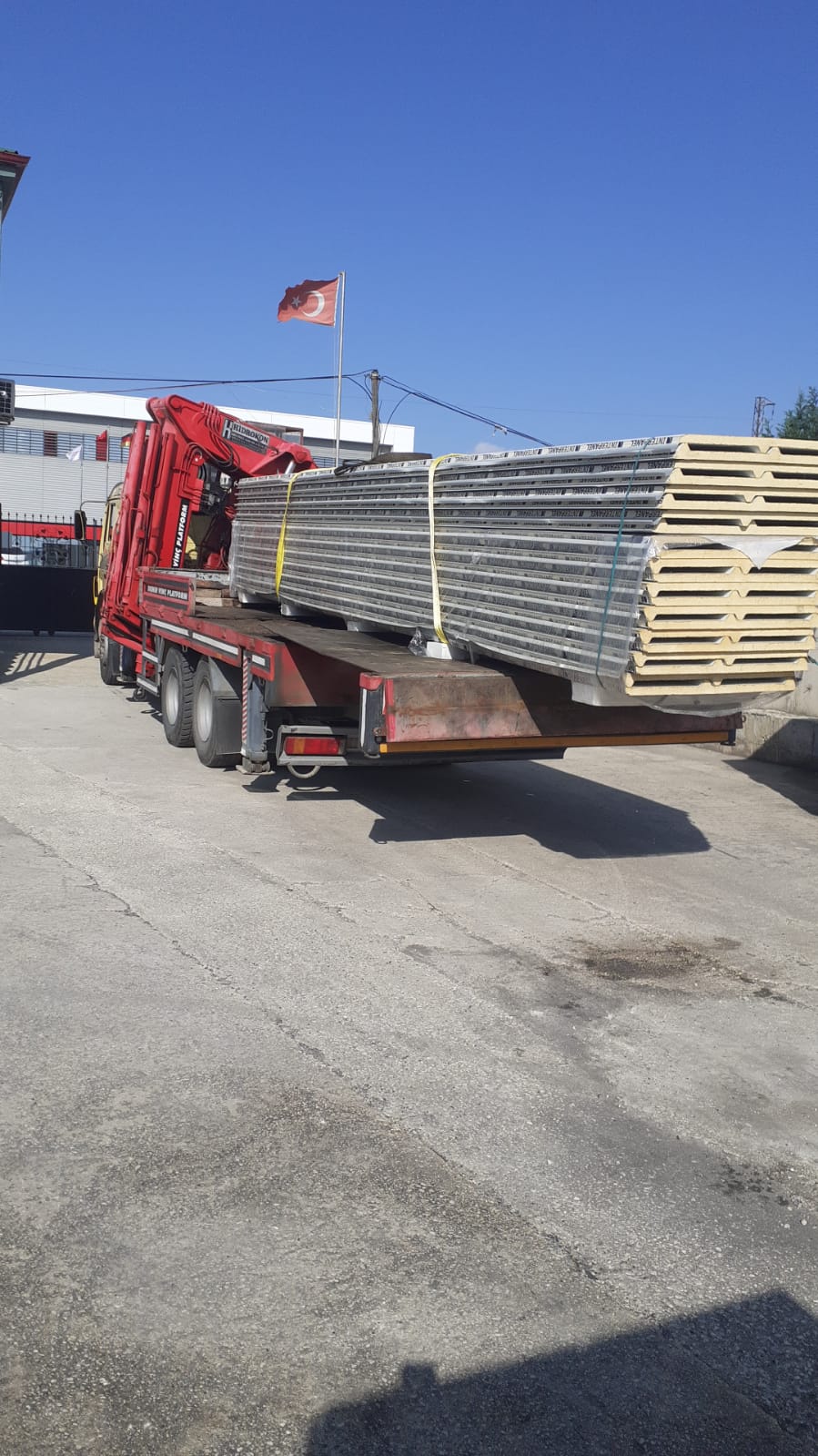 Çerkezköy fabrika taşıma ve hiyap vinç - 