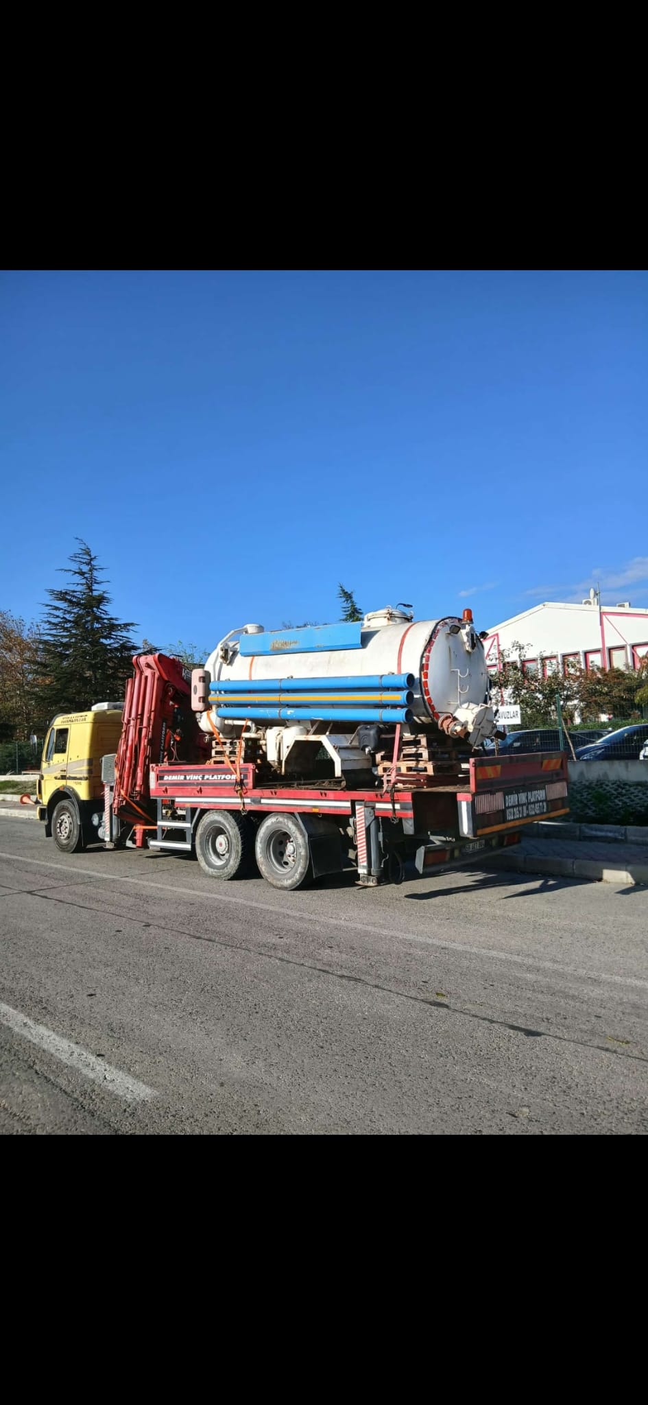 Çerkezköy fabrika taşıma ve hiyap vinç - 